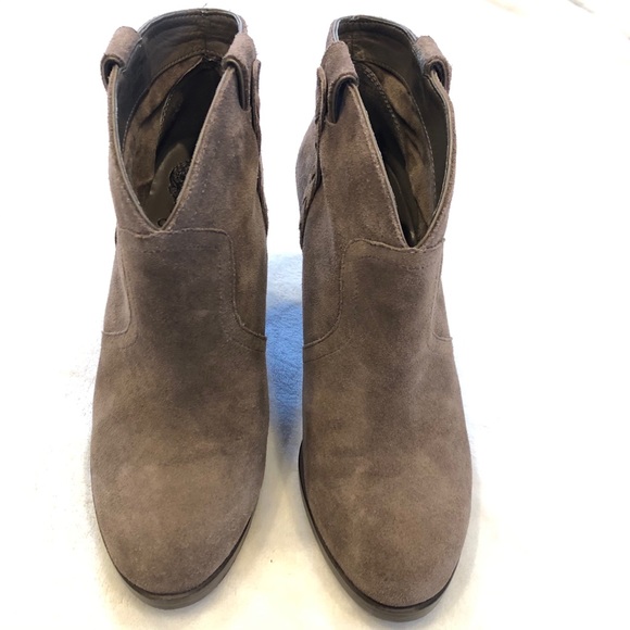 Vince Camuto Suede Cowboy Ankle Bootie - Picture 3 of 8